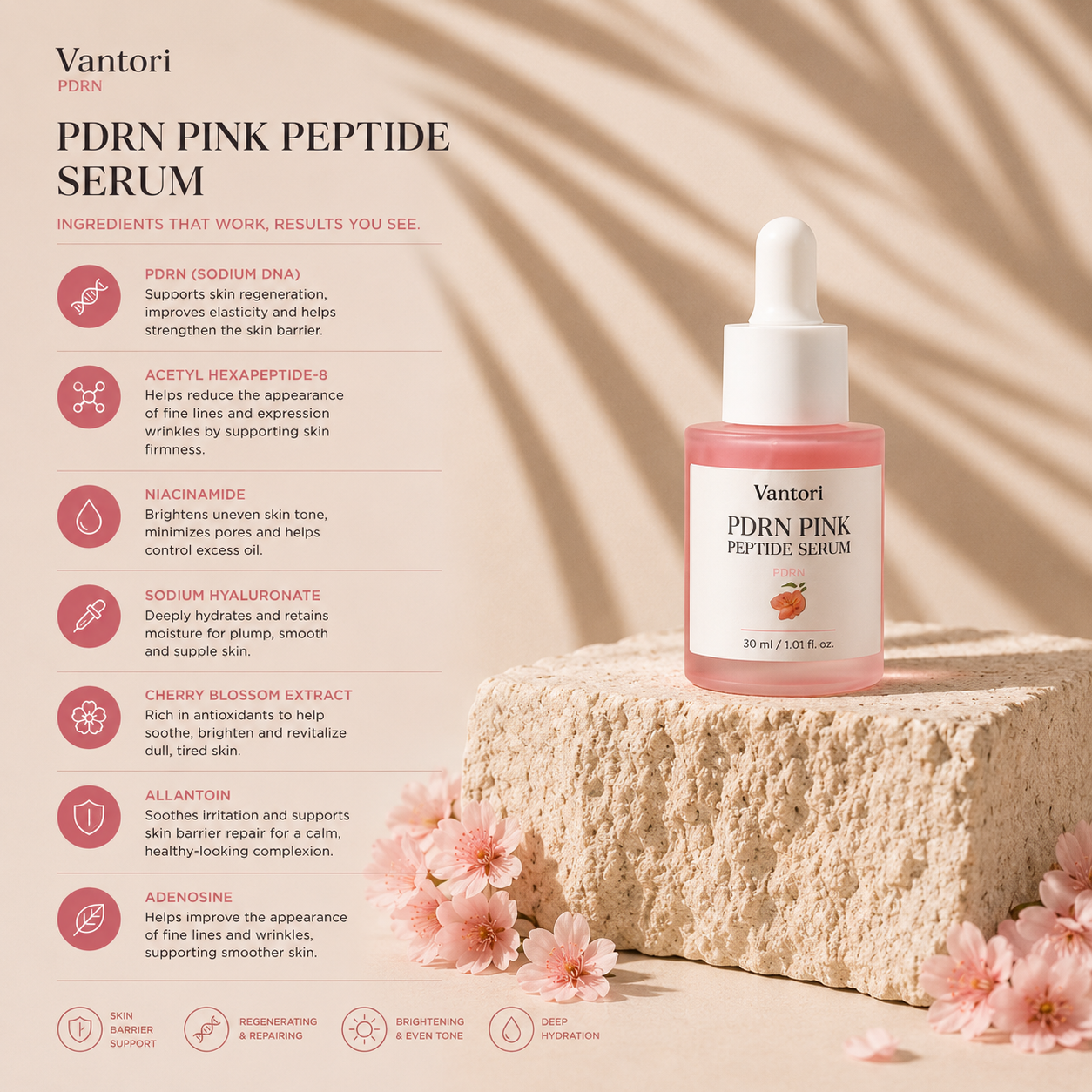 PDRN Peptide Serum